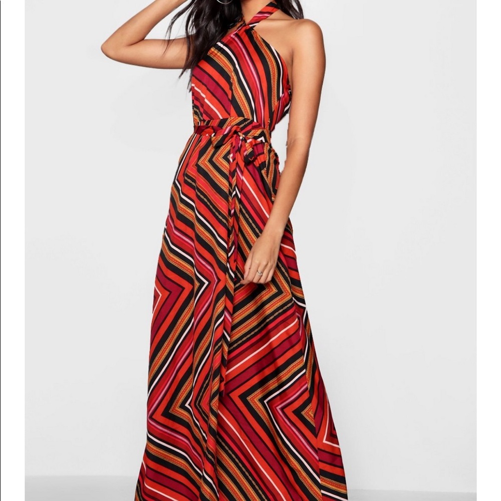 Boohoo Long Dress